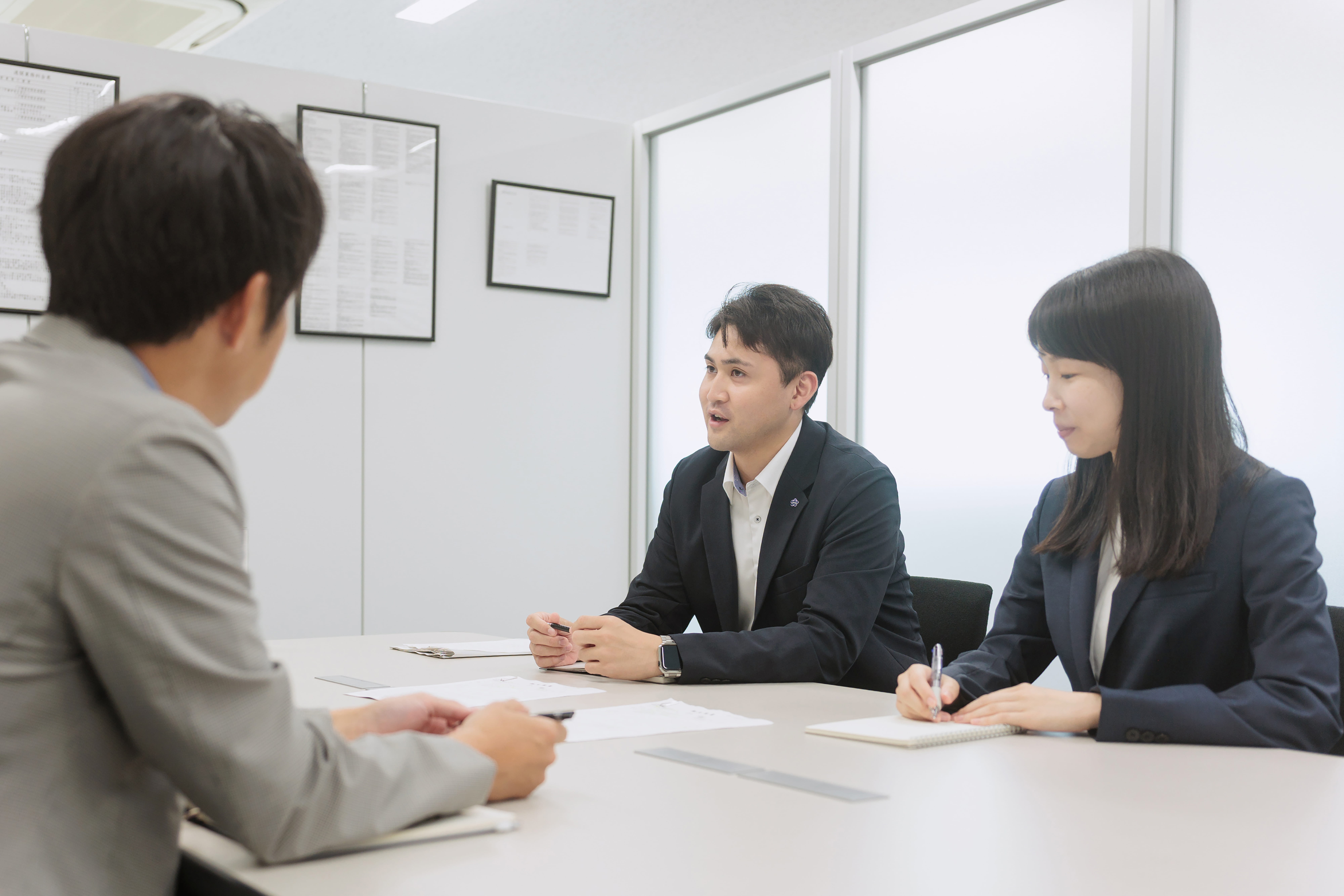 仕事の様子