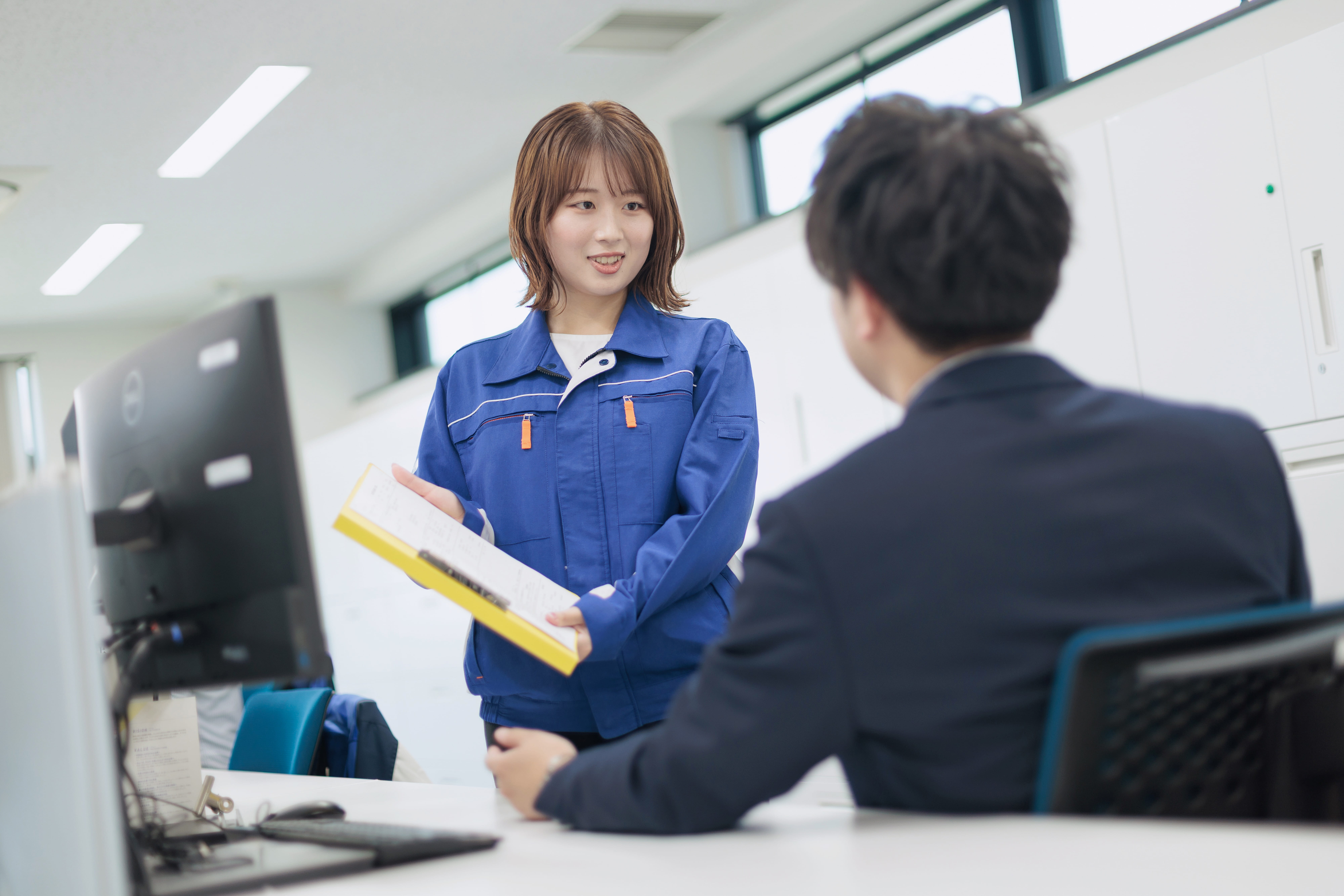 仕事の様子